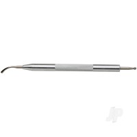 Double Ended Burnisher (Fixed .125in Ball and .125in Spoon Tips) (Carded)