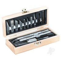 Professional Knife & Blade Set, Wooden Box (Boxed)