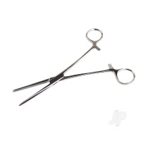 Stainless Steel Hemostats, Straight Nose 7.5in (Carded)