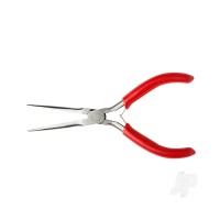 Spring Loaded Soft Grip Plier 5in, Needle Nose (Carded)