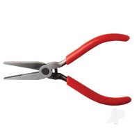 Spring Loaded Soft Grip Plier 5in, Flat Nose (Carded)