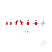 Control Horns (for 1100mm P-51D Mustang) (Dago Red)