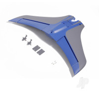 Horizontal Stabiliser (for 80mm Integral) Blue