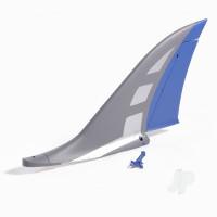 Vertical Stabiliser (for 80mm Integral) Blue