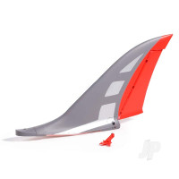 Vertical Stabiliser (for 80mm Integral) Red