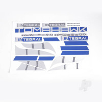 Sticker (for 80mm Integral) Blue