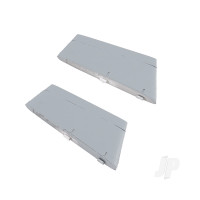 Ventral Fin (Pair) (for 2024 64mm F-16/ 2023 64mm F-16) (Grey)