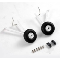Main Landing Gear Set (Pair) (for 2024 64mm F-16/ 2023 64mm F-16) (Grey)