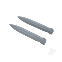 Oil Tank2 (Pair) (for 2024 64mm F-16/ 2023 64mm F-16) (Grey)