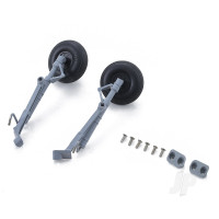 Main Landing Gear Set (for 64mm J-10) (Grey)