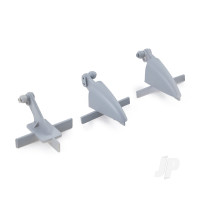 Control Horn (for 64mm J-10) (Grey)