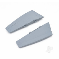 Ventral Fins (for 64mm J-10) (Grey)