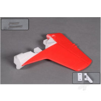 Vertical Stabiliser (for 1400mm T28 V4) (Red)