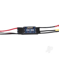 40A ESC With 200mm Input Cable, 3.5mm Motor Connector, XT60 (for 1400mm Cessna 182/ J3 V4 1100mm F3A /PT-17 MXS/ P-51/ Zero/ 1200mm CJ6 V1&V2/ Kingfisher/ 1100mm PC-21/ Typhoon/ 1300mm PA-18)