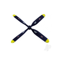 10.5x8 (4-Blade) Propeller (for 980mm P-47)