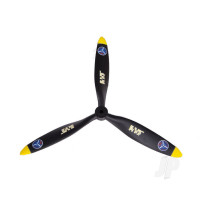 10.5x7 (3-Blade) Propeller (for 980mm P-40)