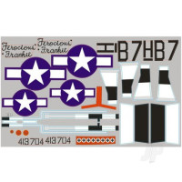 Decal Sheet (for 1700mm P51 Red Tail)