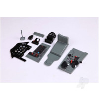 Plastic Scale Cockpit (for 1700mm P51 Red Tail)