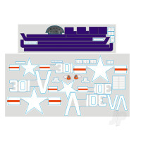 Decal Sheet (for 1400mm F4U-4 (V3) (Blue)