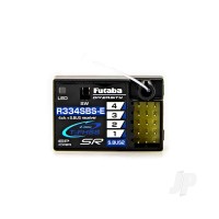 R334SBS-E 4-Channel (PWM) Surface Receiver with S.BUS for Telemetry T-FHSS SR / T-FHSS (Short Aerial)
