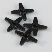 Plastic Servo Horn F (Small Cross - 4pcs)