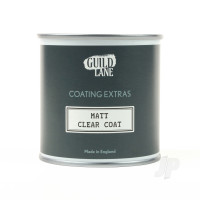 Acrylic Matt Top Coat, Clear (250ml Tin)