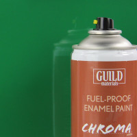 Chroma Enamel Fuelproof Paint Gloss Green (400ml Aerosol)