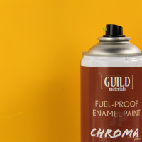 Chroma Enamel Fuelproof Paint Matt Cub Yellow (400ml Aerosol)