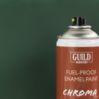Chroma Enamel Fuelproof Paint Matt Dark Green (400ml Aerosol)