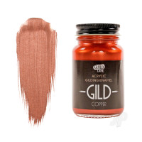 GILD Acrylic Gilding Enamel Paint, Copper (60ml Jar)