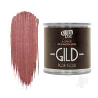 GILD Acrylic Gilding Enamel Paint, Rose Gold (125ml Tin)