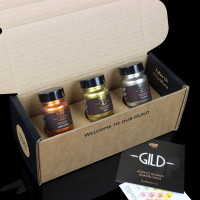 Super GILD Set, Gold, Platinum, Burnt Copper (3x 30ml)