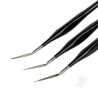 Miniature Angled Brush Set (3 pcs)