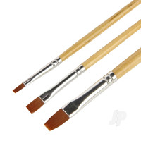 Flat Brush Set (3 pcs)