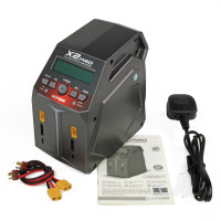 X2 Pro Charger 2x100W AC/DC 12A Intelligent Charger / Discharger (UK)