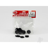 1in Plastic Half Wheel (8 pcs)