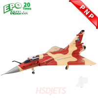 Mirage 2000 8kg Turbine Foam Jet, Desert Rat (PNP + vector, no turbine)