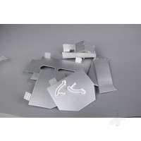 Landing Gear Door Set, Unpainted (for F-86)