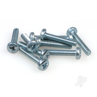 Metal Crosshead Screw, M3 x 16 (10 pcs)
