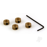 Wheel Collets, 6 SWG (5mm) (4 pcs)