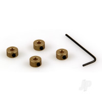 Wheel Collets, 10 SWG (3mm) (4 pcs)