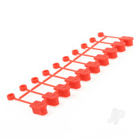 XT60 Plug Protective Insulation Cover Red (10pcs)