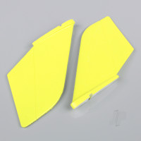 Vertical Fin Set Yellow (Painted with decal) (for F-38)