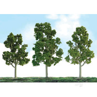 Scenic Sycamore, 5in to 5.5in, HO-Scale, (3 pcs)