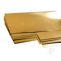 Assorted Brass Shim .001 + .002 + .003 x 4 x 4in, + .005 3 x 6in (4 pcs)