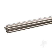 Aluminium Round Tube, 2mm x 1m, .45mm Wall