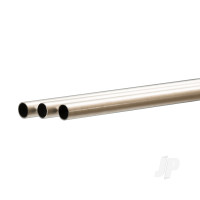 Aluminium Round Tube, 10mm x 1m, .45mm Wall