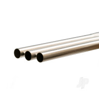 Brass Round Tube, 4mm x 1m, .225in Wall