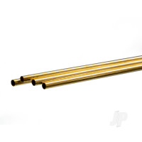 Brass Round Tube, 4.5mm x 1m, .225in Wall