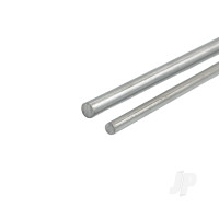Soft Bendable Solid Aluminium Rod - 3/32, 1/8 (12in long) (2 pcs)